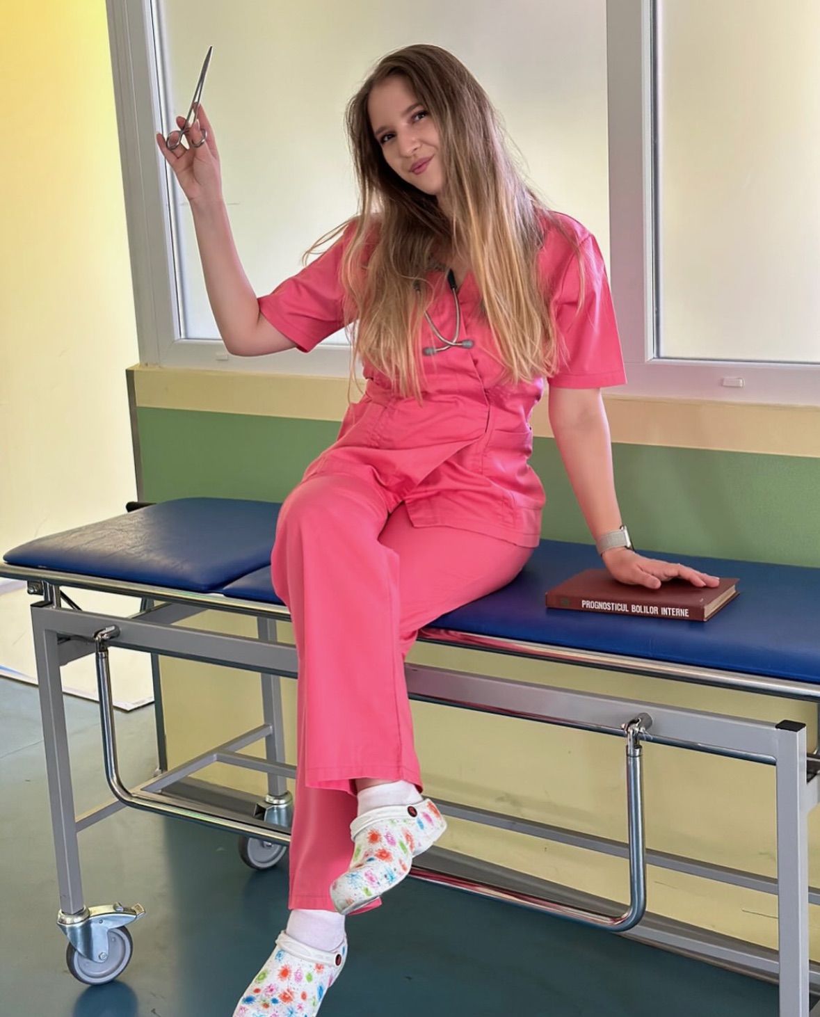 Maria Alesteu, médecin junior